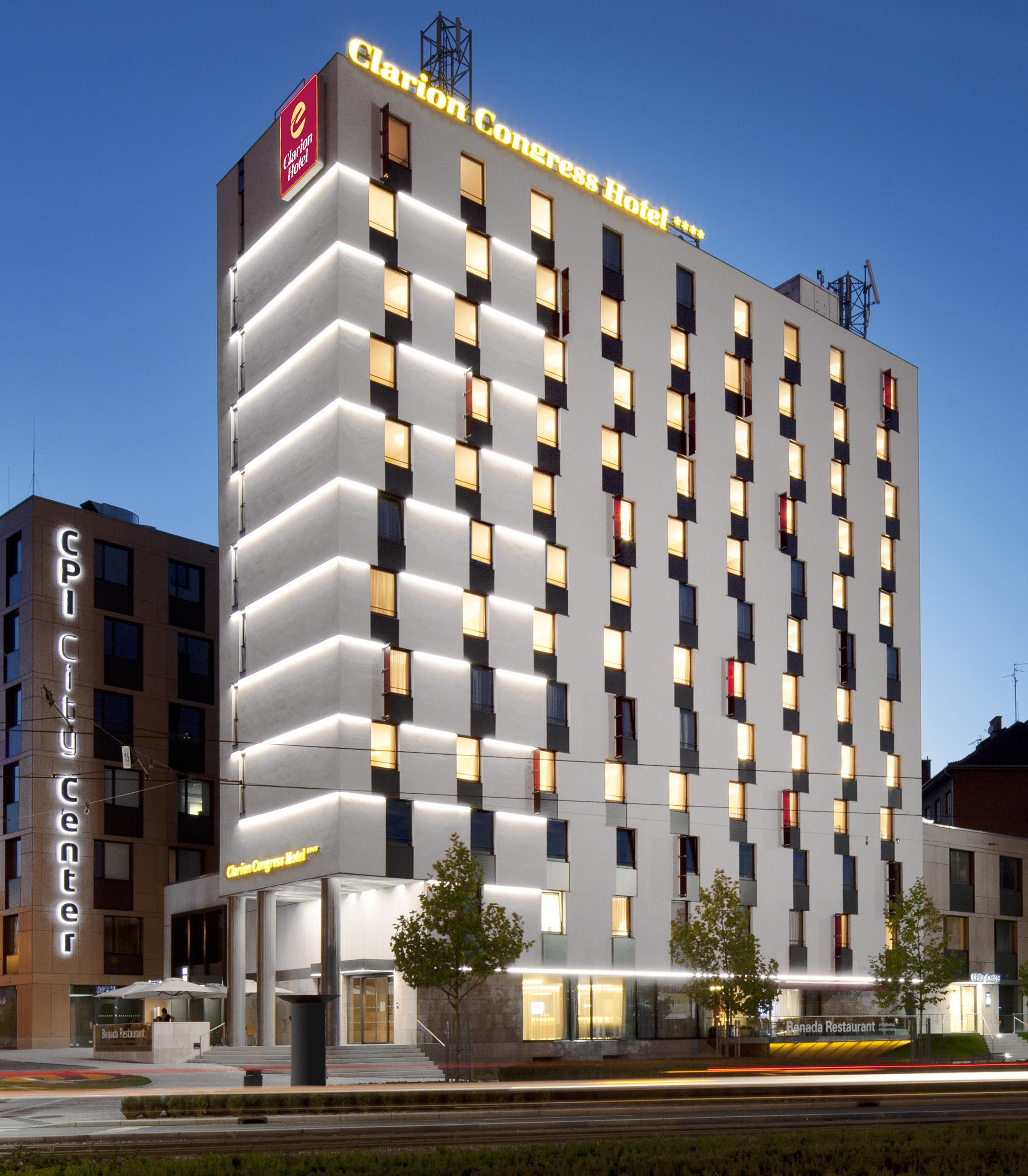 Clarion Congress Hotel Olomouc Exteriör bild