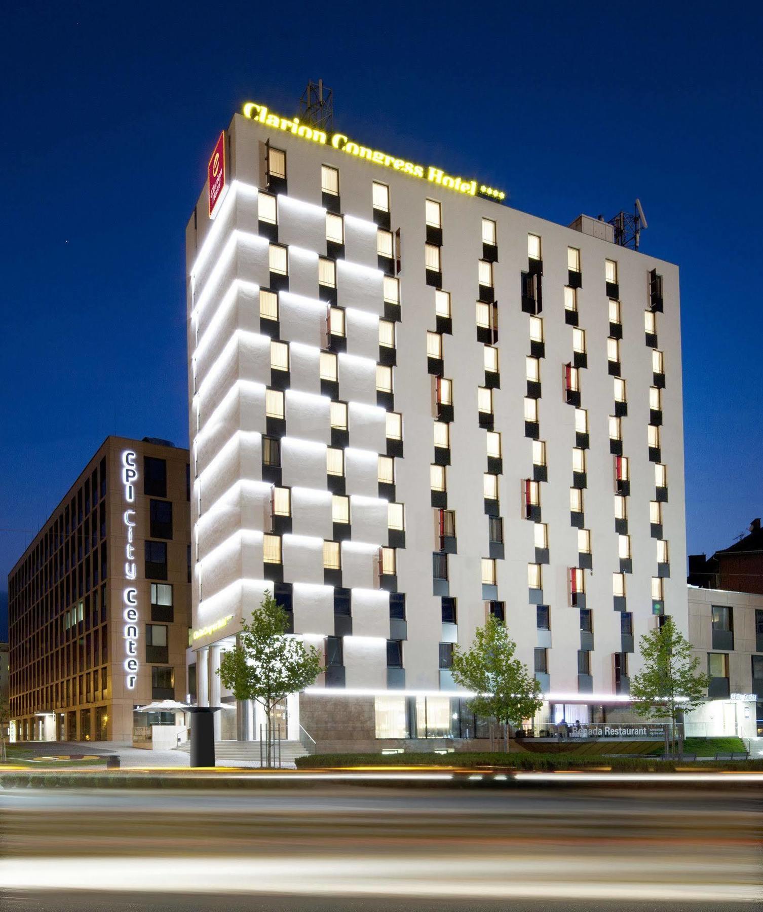 Clarion Congress Hotel Olomouc Exteriör bild